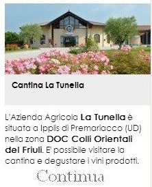 Cantina  La Tunella